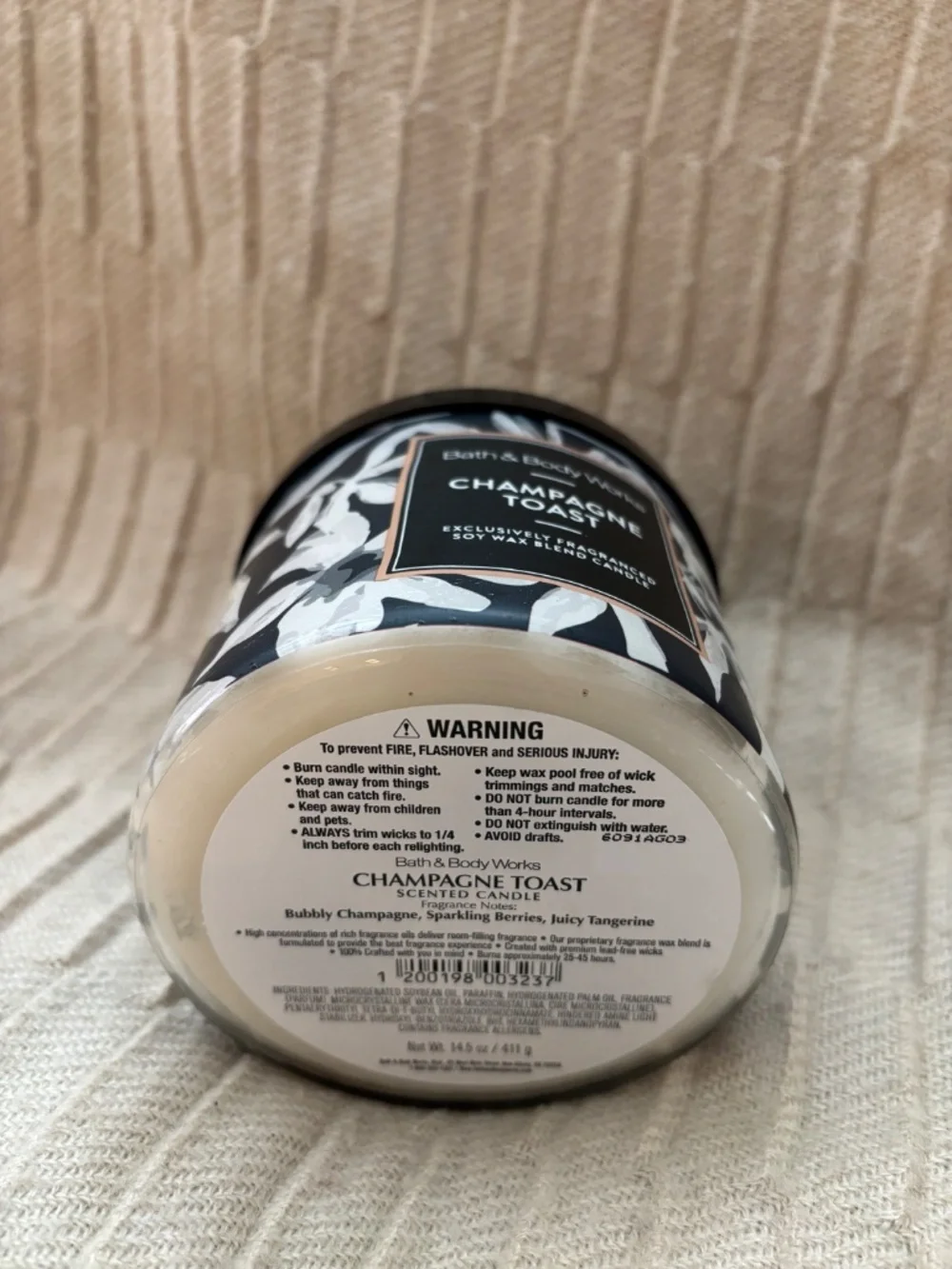 Bath and Body Works Champagne Toast 14.5oz Candle